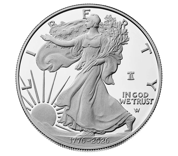 2026-W American Silver Eagle 250th Anniversary Proof – 1 oz Silver