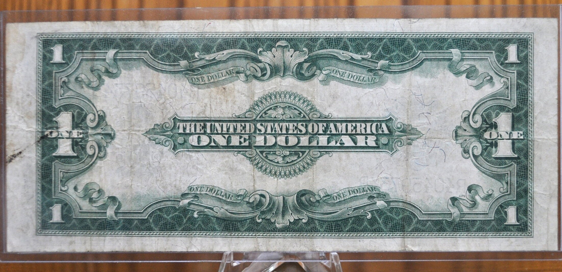 1923 $1 Silver Certificate VF (Fr.237) — representative complete back