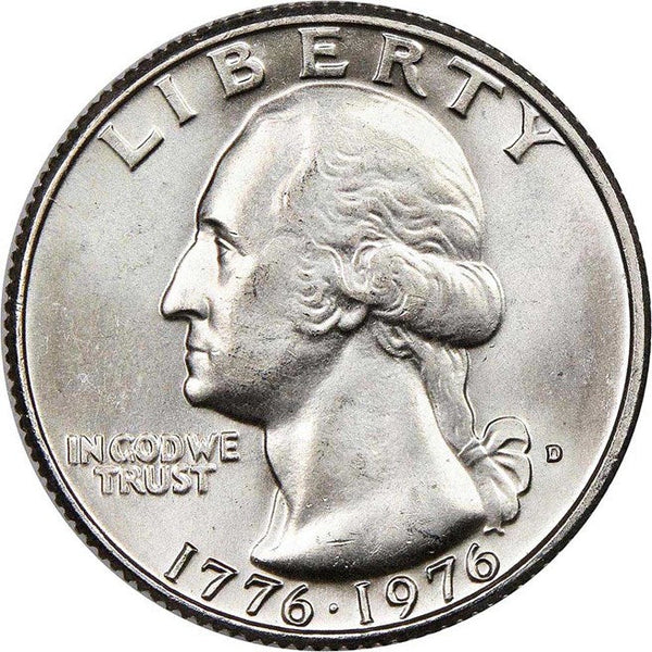 1776–1976-D Bicentennial Washington Quarter BU (Copper-Nickel Clad)