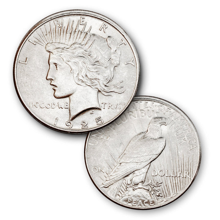 1922-1925 Peace Silver Dollar BU (Random Year)