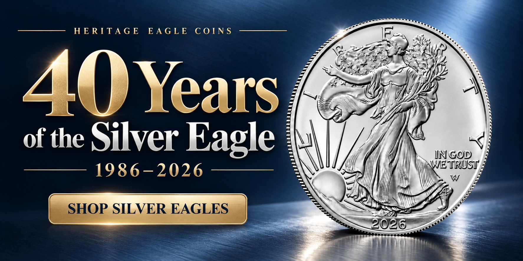 Heritage Eagle Coins — Silver American Eagles